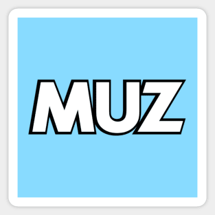 MUZ BARCODE Sticker